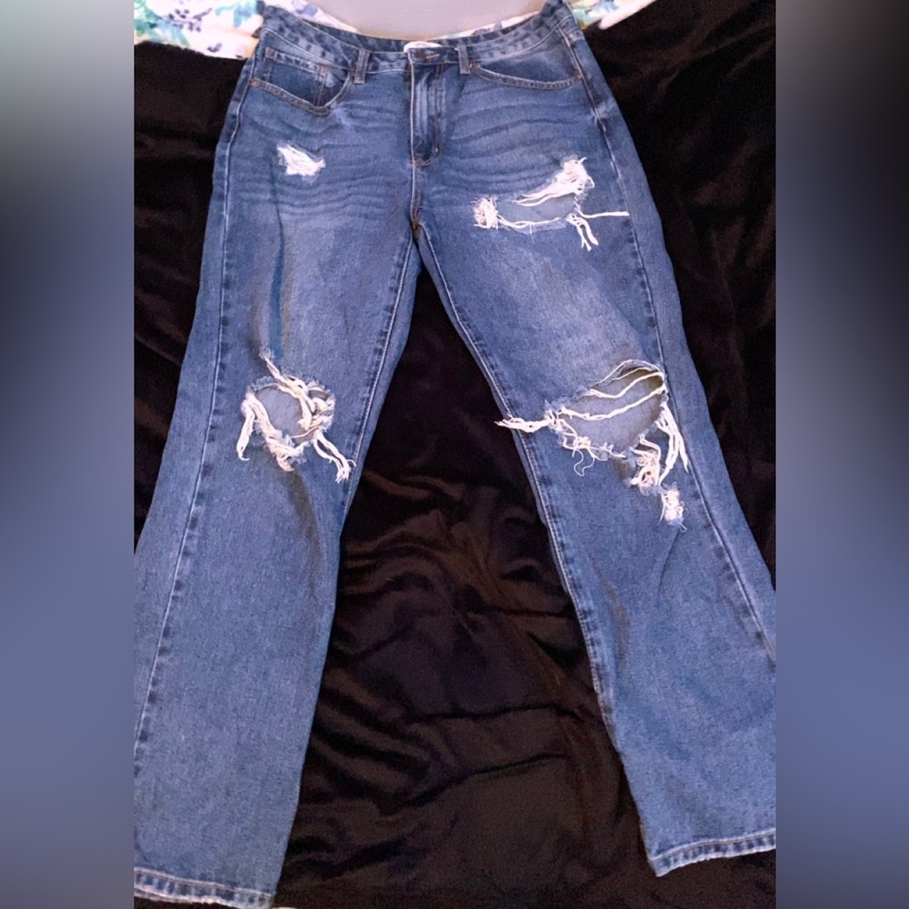 Forever 21 mom jeans high rise